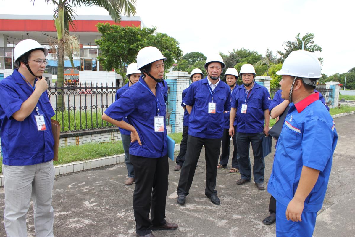 總局第九檢查組檢查中石化廣西玉林石油分公司油庫3