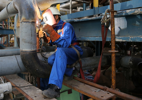 塔河煉化：安全文化給力大檢修2