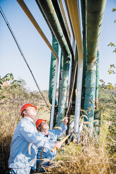 中國(guó)石化企業(yè)排查管網(wǎng)隱患確保安全生產(chǎn)11