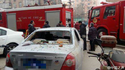 河北保定小區(qū)爆炸