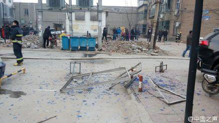 河北保定小區(qū)爆炸